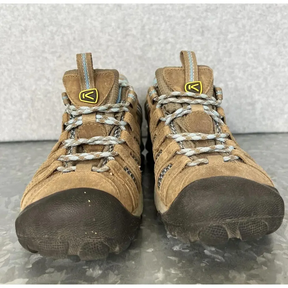 Keen Womens Voyager Hiking Boots Size 6.5 US Brown Lace Up Shoes Outdoor Nature - Picture 2 of 12
